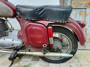 motocykl jawa čz malá kývačka 175 ccm typ 356 TP SPZ 1957 - 18