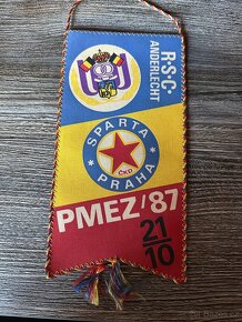 Sparta ČKD Praha retro sbirka vzácné vlaječky - 18