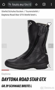 43 Daytona Road Star GTX Gore-Tex boty na moto - 19