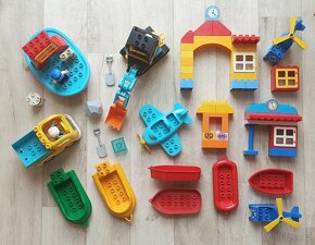 K DUPLO figurky-zvířata,lidi, kostky,doplňky,auta,vlak,domky - 19