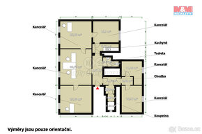 Pronájem kanceláře, 155 m², Plzeň, ul. Šafaříkovy sady - 19