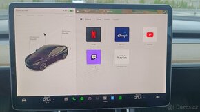 Tesla model 3 LR, záruka, autopilot, bílá kůže, 4x4 - 19