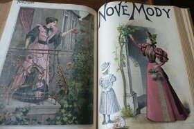 Nové módy, svázaný módní časopis ročník 1894 - 19