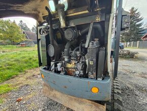 Minibagr TEREX TC16 roztah. podvozek + rychloupínák + 2 lžíc - 19