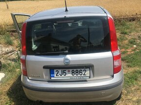 Fiat Panda 1,1 použk díly kapota 700 kč, př náraz s - 19