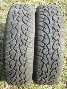 2x Obutá zimní kola na ŠKODA FELICIA  165/70 R13  2x 7,2MM - 19