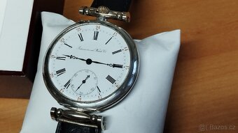 Krásné starožitné hodinky IWC Schaffhausen + řeminek + krabi - 19