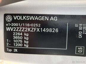 Volkswagen Caddy 1.6TDi SERVIS - ROZVODY - 19