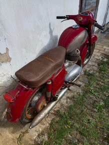 motocykl jawa čz velká kývačka 350 ccm typ 354 TP SPZ 1964 - 19