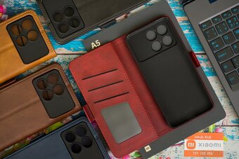 Zavírací pouzdra s bočním páskem pro Xiaomi / Redmi / Poco - 19