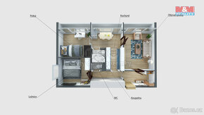 Prodej bytu 3+1, 63 m², Most, ul. M. G. Dobnera - 19