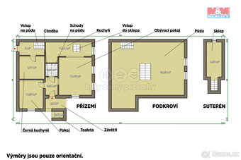 Prodej chalupy, 63 m², Pocinovice - 19