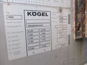 24326 Návěs Kögel SN 24 Standart - 19