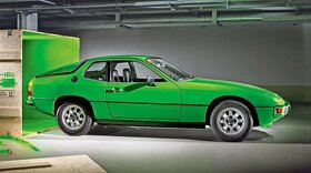 Sleva - Porsche 924, 1976 - 1988,  4x originál Alu kola. - 19