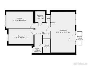 Pronájem bytu 3+kk, Tachovská, Radotín, 79 m2 - 19