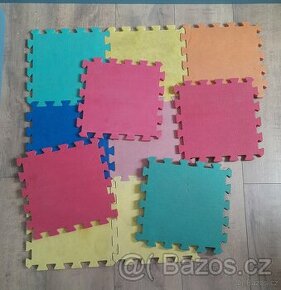 Prodám puzzle podložky. TATAMI 150KS - 1