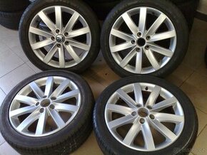 alu kola 5x112 r17 original vw 225/45/17 - 1