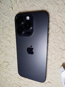 Nový Apple iPhone 15 Pro - černý titan; záruka, CZ