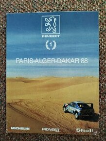 Peugeot Paris Alger Dakar 88