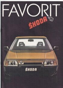 Prospekt Škoda Favorit, Mototechna 1990