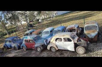 Renault 4 CV auta + náhradní díly