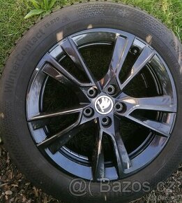 Zimní Alukola 16" Škoda Fabia 4 195/55 R16 91H Continental