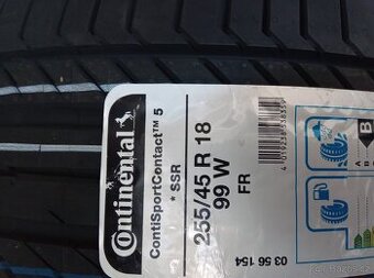 Nové pneu Continental 255/45 R18