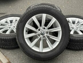 Alu orig zimni sada VW Tiguan 5x112 7J ET43 235/55 R17 - 1