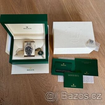 Rolex Datejust 36 mn, Ref: 126234, BLACK, JUBILEE NOVÉ