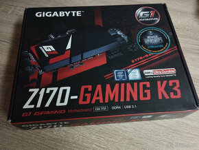 GIGABYTE Z170-Gaming K3 - Intel Z170 / originální balení - 1