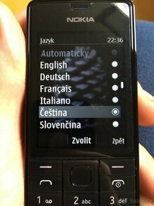 Nokia 515 mobil s klas.klávesnicí,kovový,Záruka_NOVÁ(archiv)