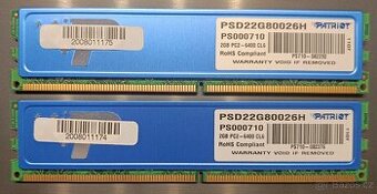 Paměť RAM PATRIOT DDR2 4GB