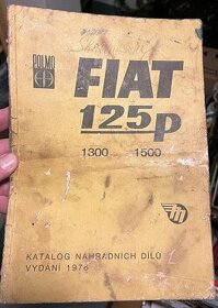 Katalog náhradních dílů Fiat 125p