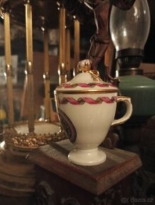 Porcelán ,empír ,Koflík na čokoladu,KPM