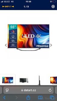 Prodám televizi Hisense 55 palců - 1