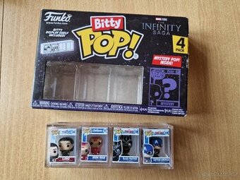 4x bitty POP MARVEL