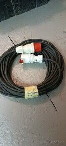 380V stavební kabel 26m dlouhý