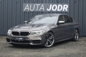 BMW M550i 340 kW, ČR, Webasto, Tažné, Masáže