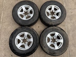 Alu disky Mullins wheels 6x139.7 s pneu Cooper 255/70 R16