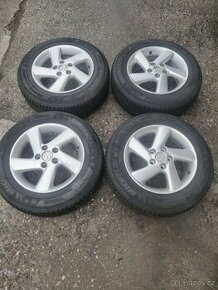 Zimní sada hliníkové disky Mazda 6 7X16" pneu michelin