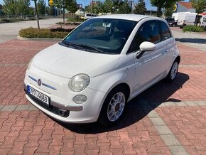 Fiat 500 1.2i 51kw sport alu kola + zimní 1.majitel v čr