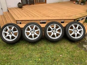 Sada zimních kol 5x112 r17 + pneu 225/50 r 17 98h