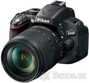 Nikon D5100 + 18-105 AF-S DX VR 2x BATERIE, BRAŠNA