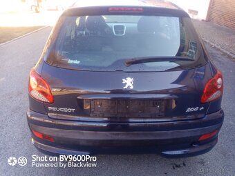 Peugeot 206+ 1,4 i55kw RV 2009 ZAMLUVENO