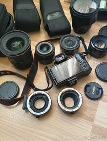 Canon M50 + objektivy + příslušenství