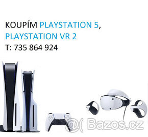 Koupím PlayStation 5, PS5 + VR2