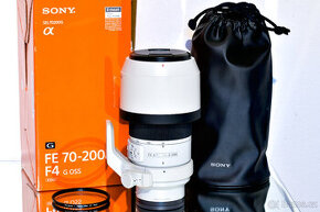 Sony FE 70-200mm f/4 G OSS + UV filtr TOP STAV