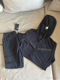 Nike tech fleece tracksuit navy / tmavě modrý - pánské M