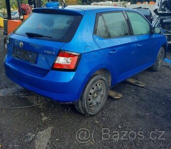 nd ze škoda fabia 3,999TSI 70kW, modrá,bílá,červená