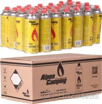 Alpen Camping plyn kartuše 28ks 400ml - 1